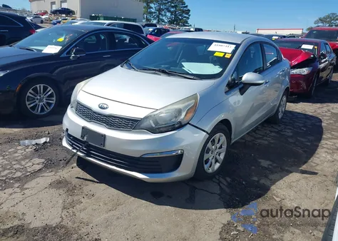 2017 Kia Rio Lx from USA, damaged, VIN KNADM4A38H6014854